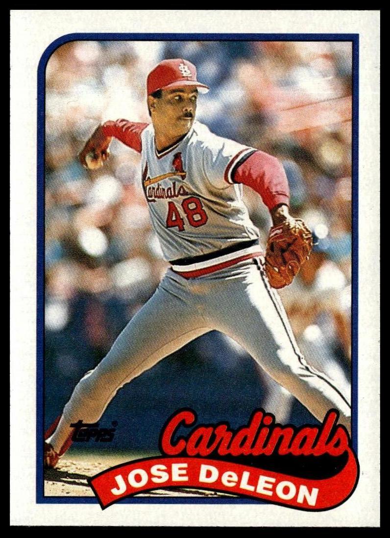 1989 Topps #107 Jose DeLeon