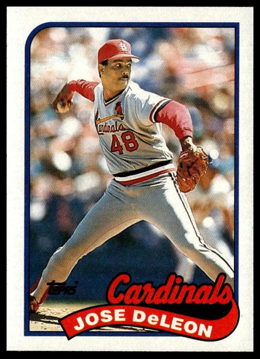 1989 Topps #107 Jose DeLeon