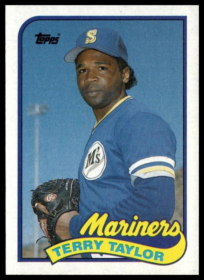 1989 Topps #597 Terry Taylor