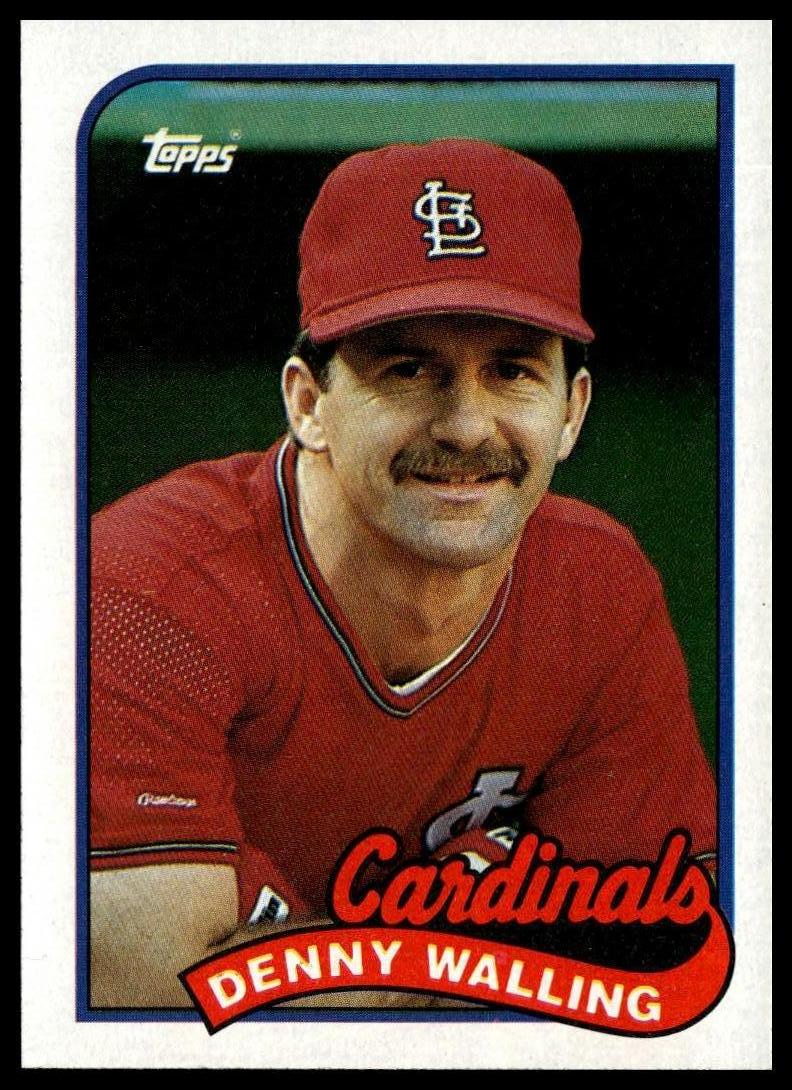 1989 Topps #196 Denny Walling