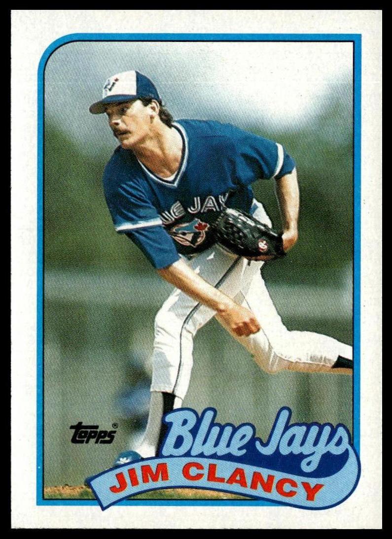1989 Topps #219 Jim Clancy