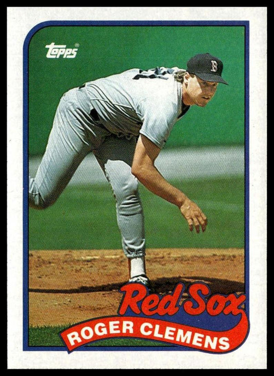 1989 Topps #450 Roger Clemens