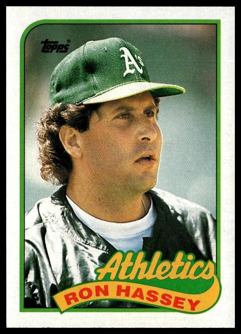1989 Topps #272 Ron Hassey
