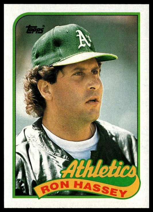 1989 Topps #272 Ron Hassey