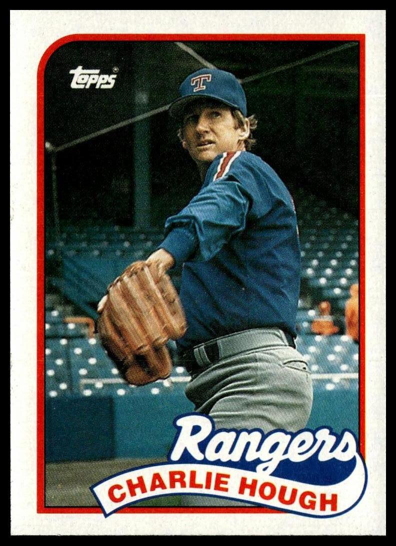 1989 Topps #345 Charlie Hough