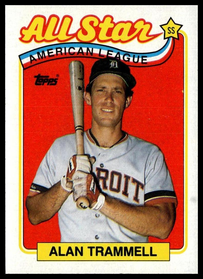 1989 Topps #400 Alan Trammell