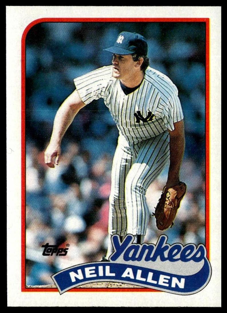 1989 Topps #61 Neil Allen