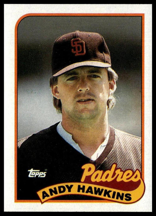 1989 Topps #533 Andy Hawkins