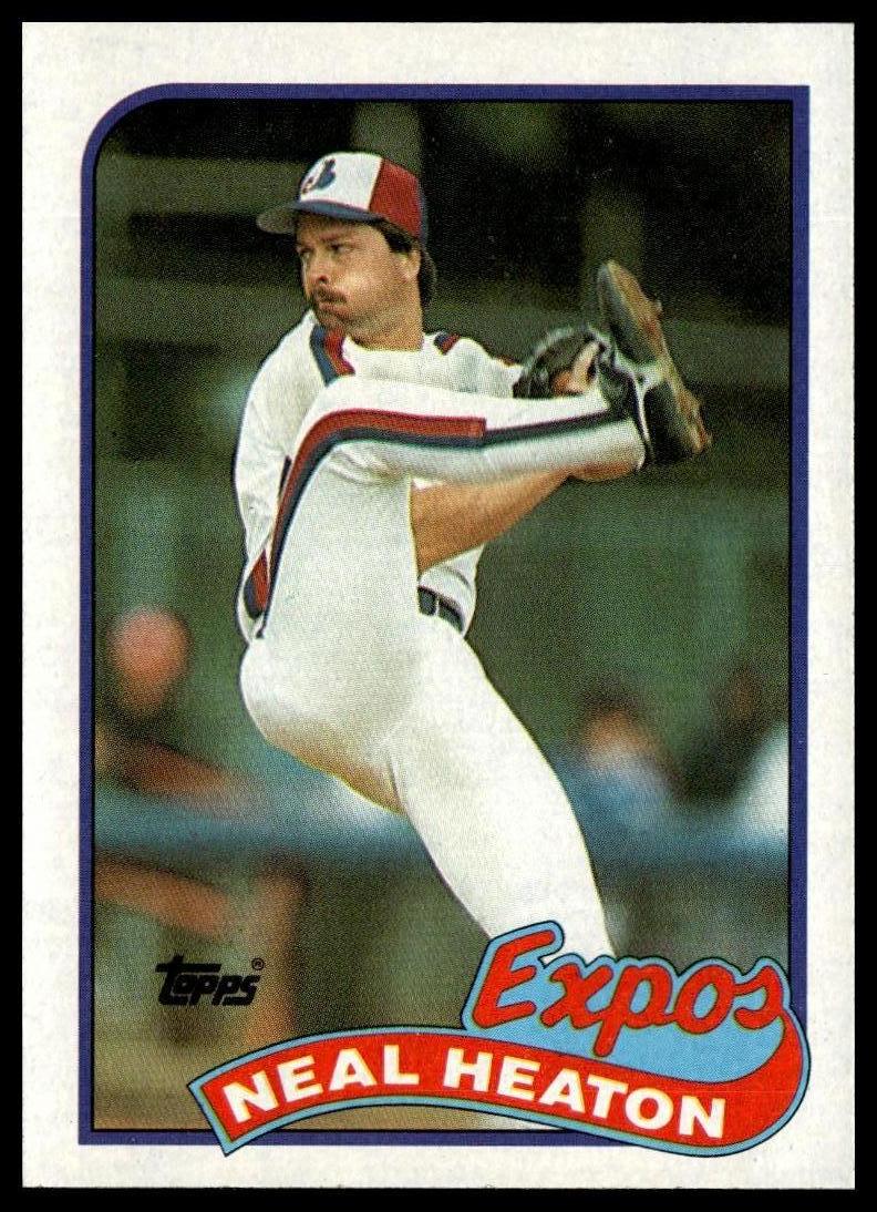 1989 Topps #197 Neal Heaton
