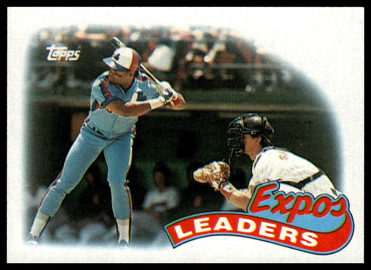 1989 Topps #81 Expos Leaders