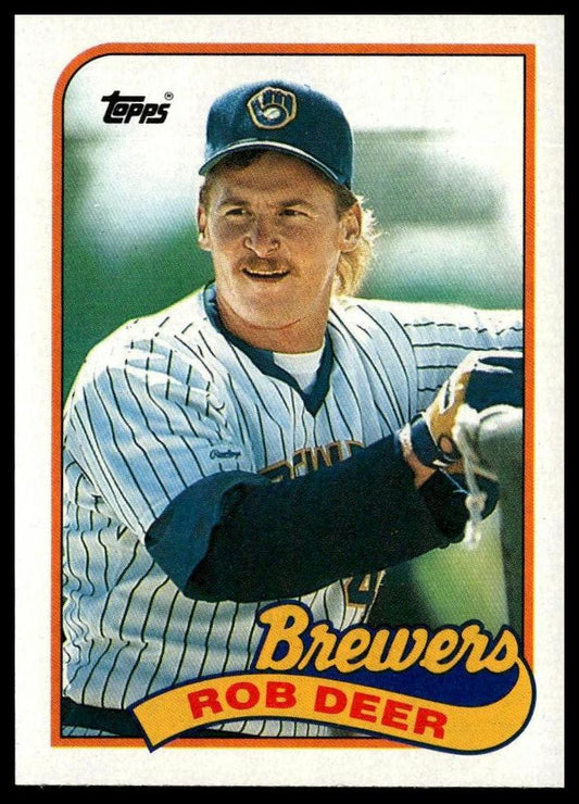 1989 Topps #364 Rob Deer