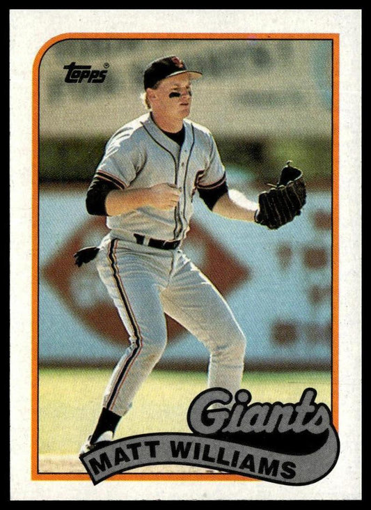 1989 Topps #628 Matt Williams