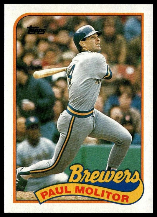 1989 Topps #110 Paul Molitor