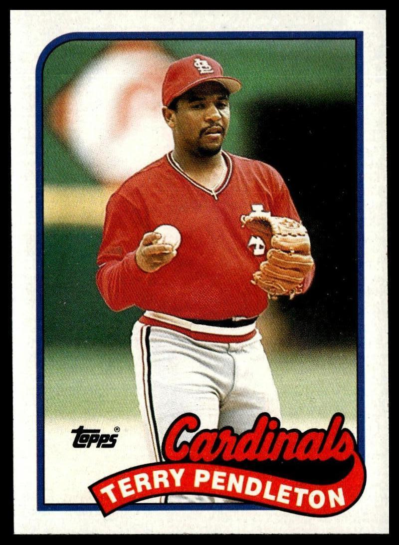 1989 Topps #375 Terry Pendleton