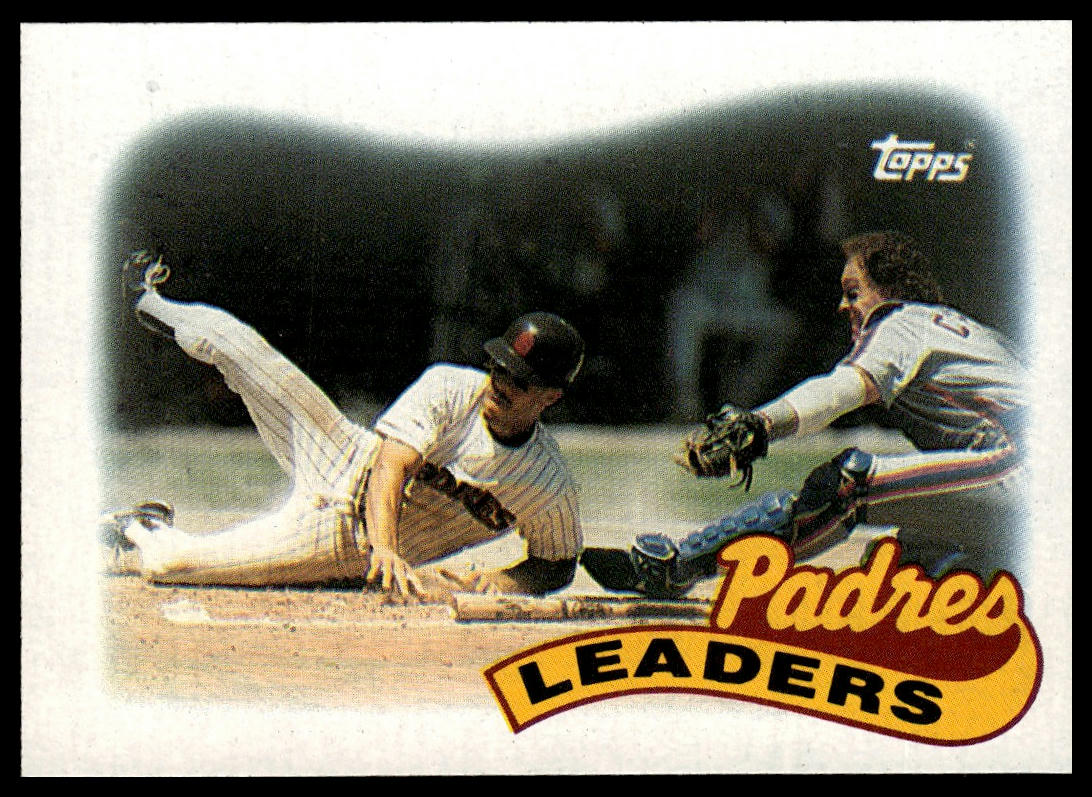 1989 Topps #231 Padres Leaders