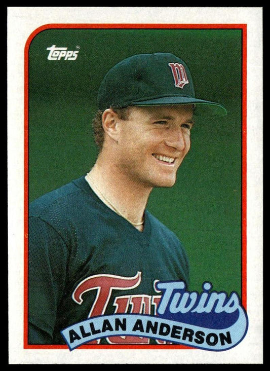1989 Topps #672 Allan Anderson
