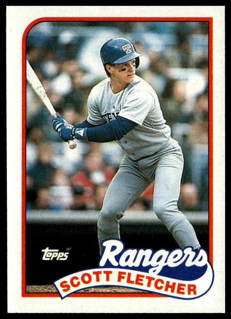 1989 Topps #295 Scott Fletcher