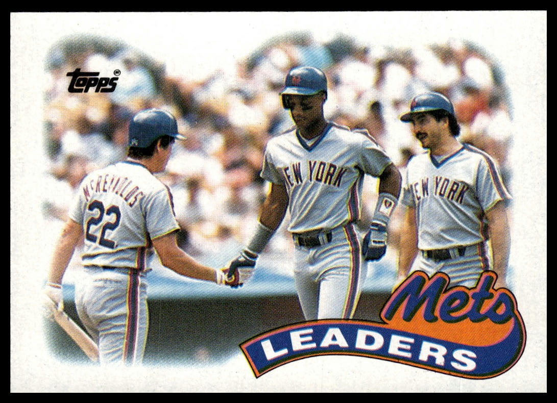 1989 Topps #291 Mets Leaders