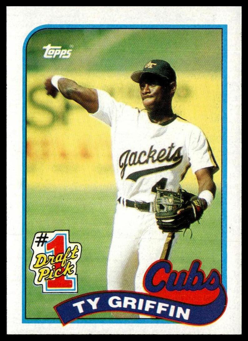1989 Topps #713 Ty Griffin