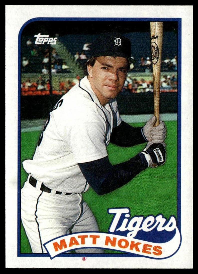 1989 Topps #445 Matt Nokes