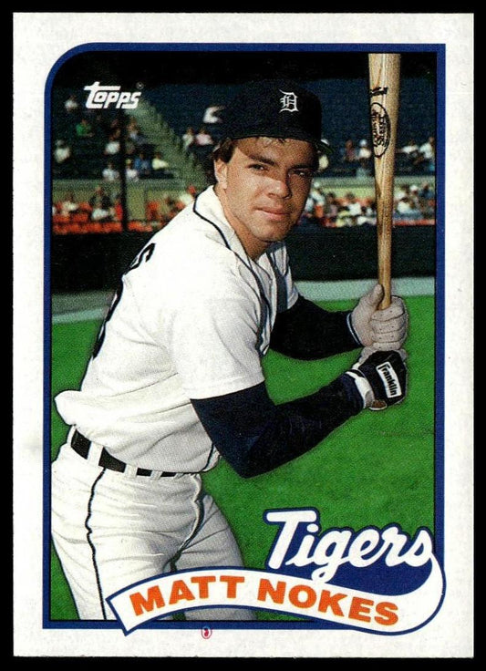 1989 Topps #445 Matt Nokes
