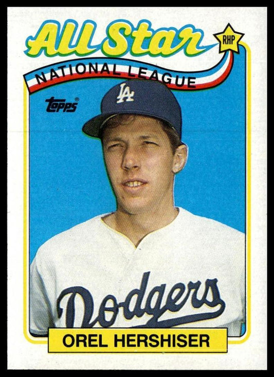 1989 Topps #394 Orel Hershiser