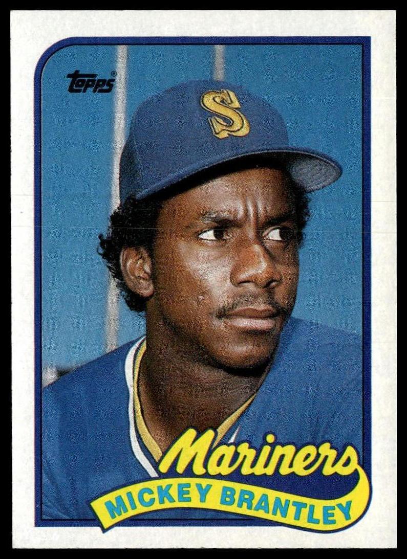 1989 Topps #568 Mickey Brantley