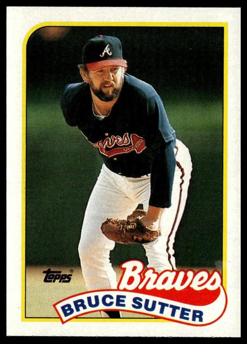 1989 Topps #11 Bruce Sutter