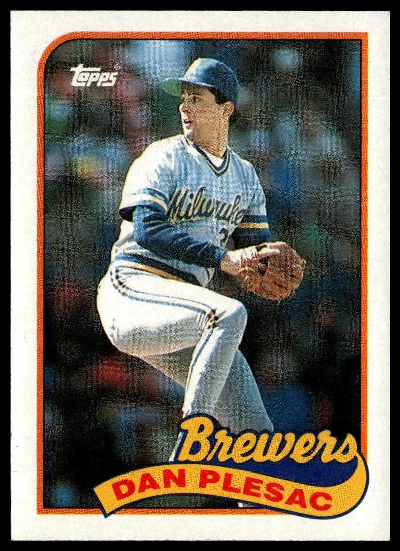 1989 Topps #740 Dan Plesac