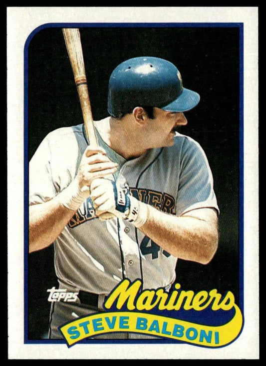 1989 Topps #336 Steve Balboni