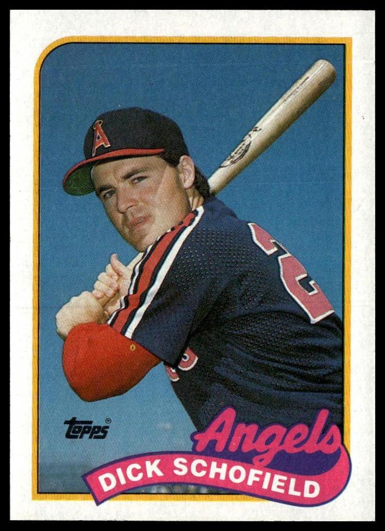 1989 Topps #477 Dick Schofield