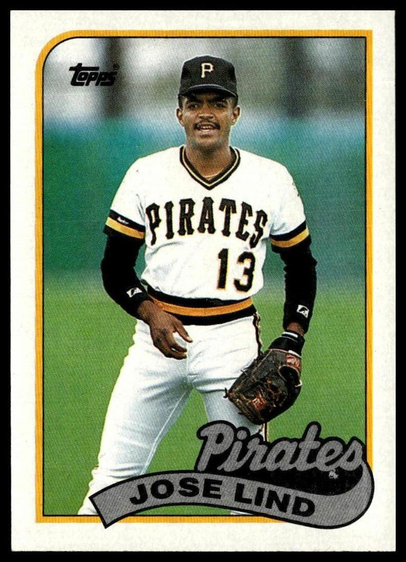 1989 Topps #273 Jose Lind