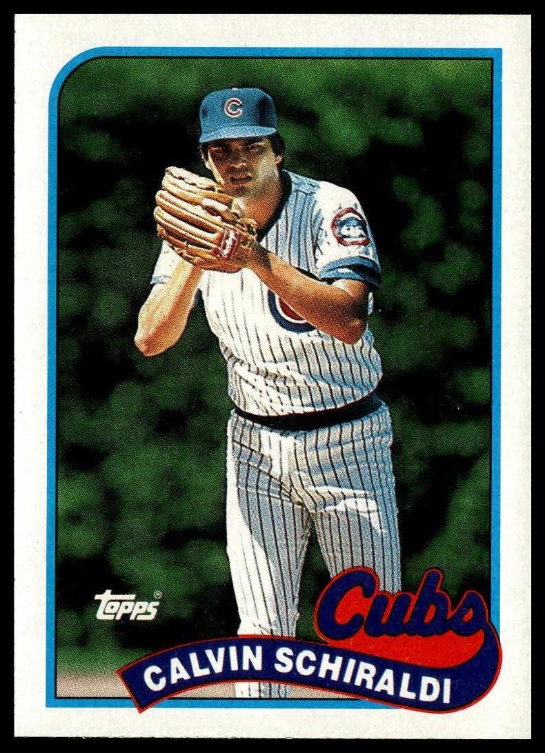 1989 Topps #337 Calvin Schiraldi
