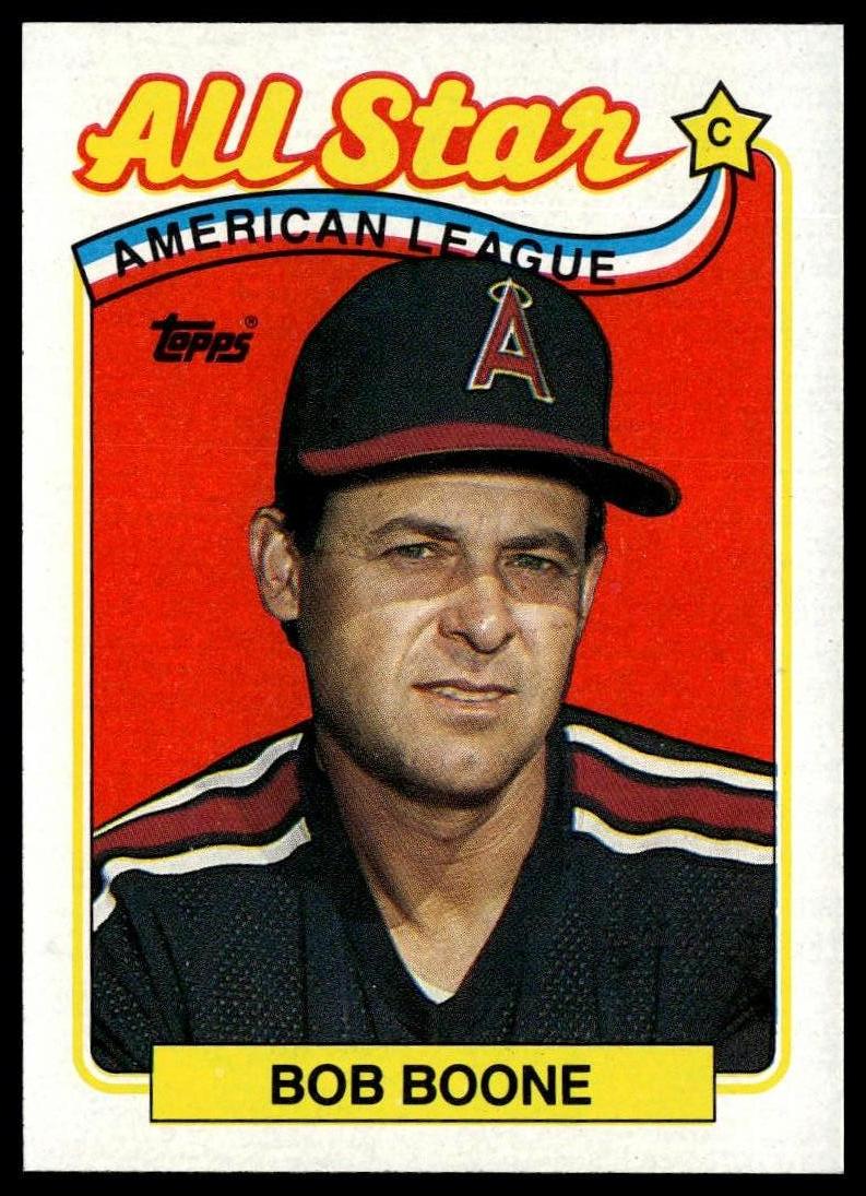 1989 Topps #404 Bob Boone