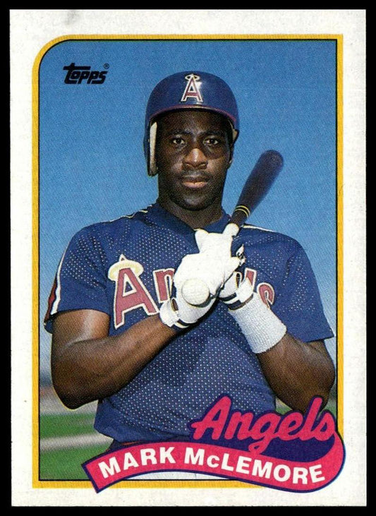 1989 Topps #547 Mark McLemore
