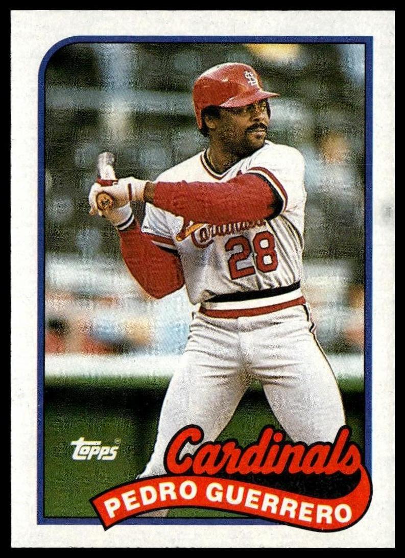 1989 Topps #780 Pedro Guerrero