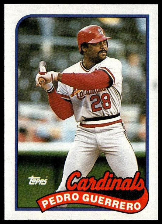 1989 Topps #780 Pedro Guerrero