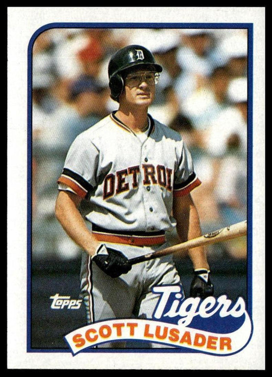 1989 Topps #487 Scott Lusader