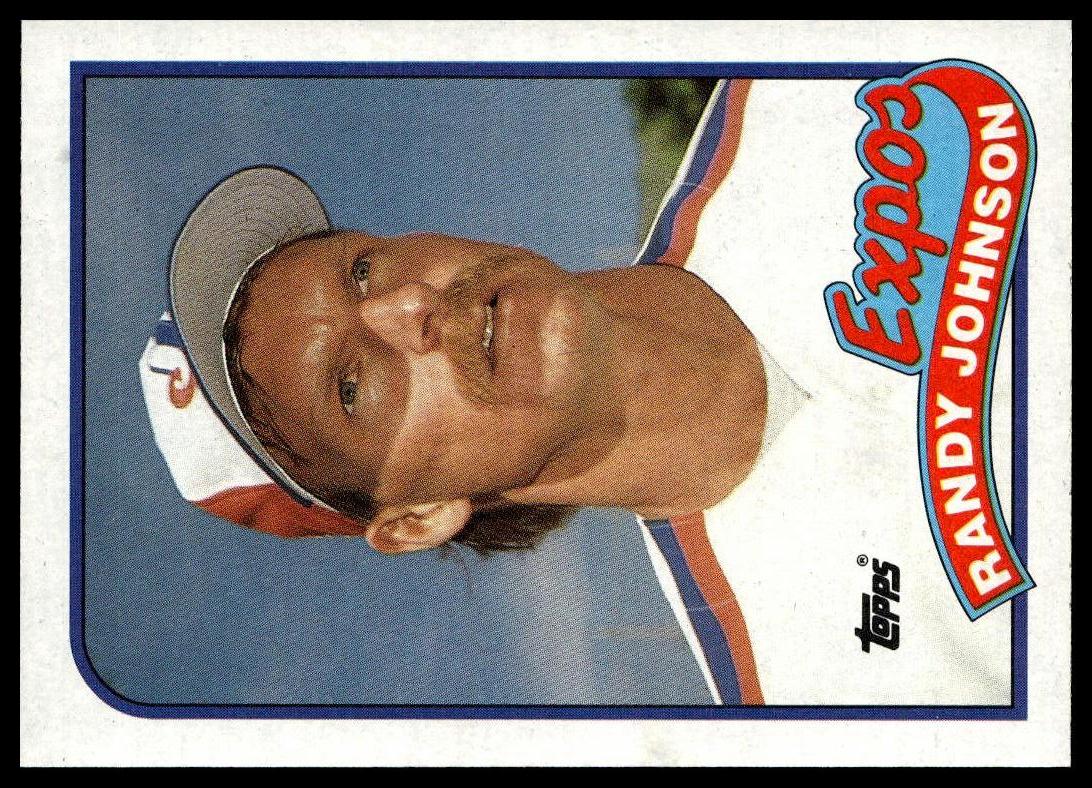 1989 Topps #647 Randy Johnson