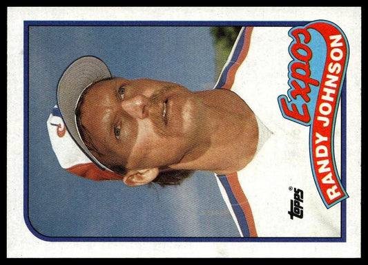 1989 Topps #647 Randy Johnson