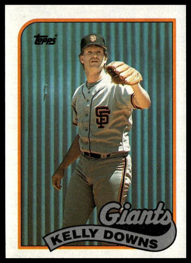 1989 Topps #361 Kelly Downs