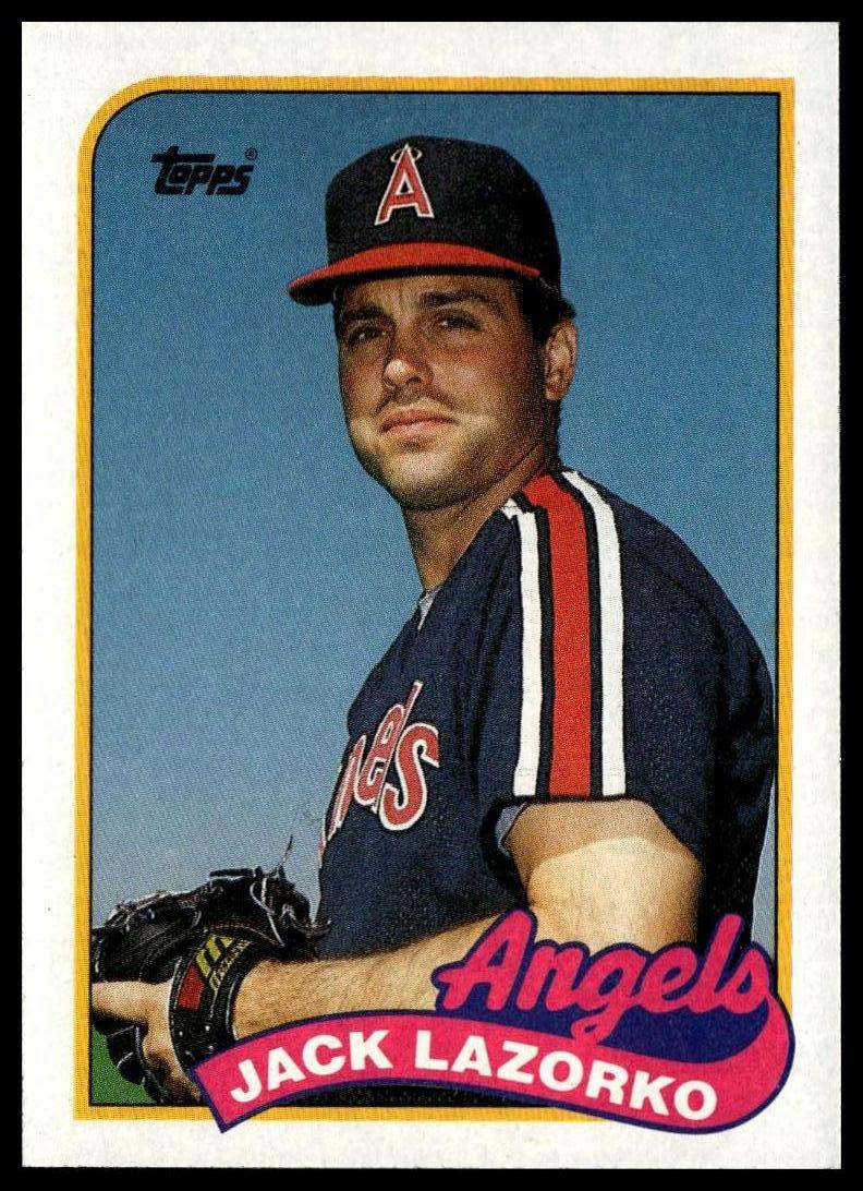 1989 Topps #362 Jack Lazorko