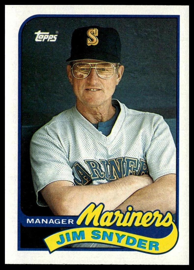 1989 Topps #44 Jim Snyder