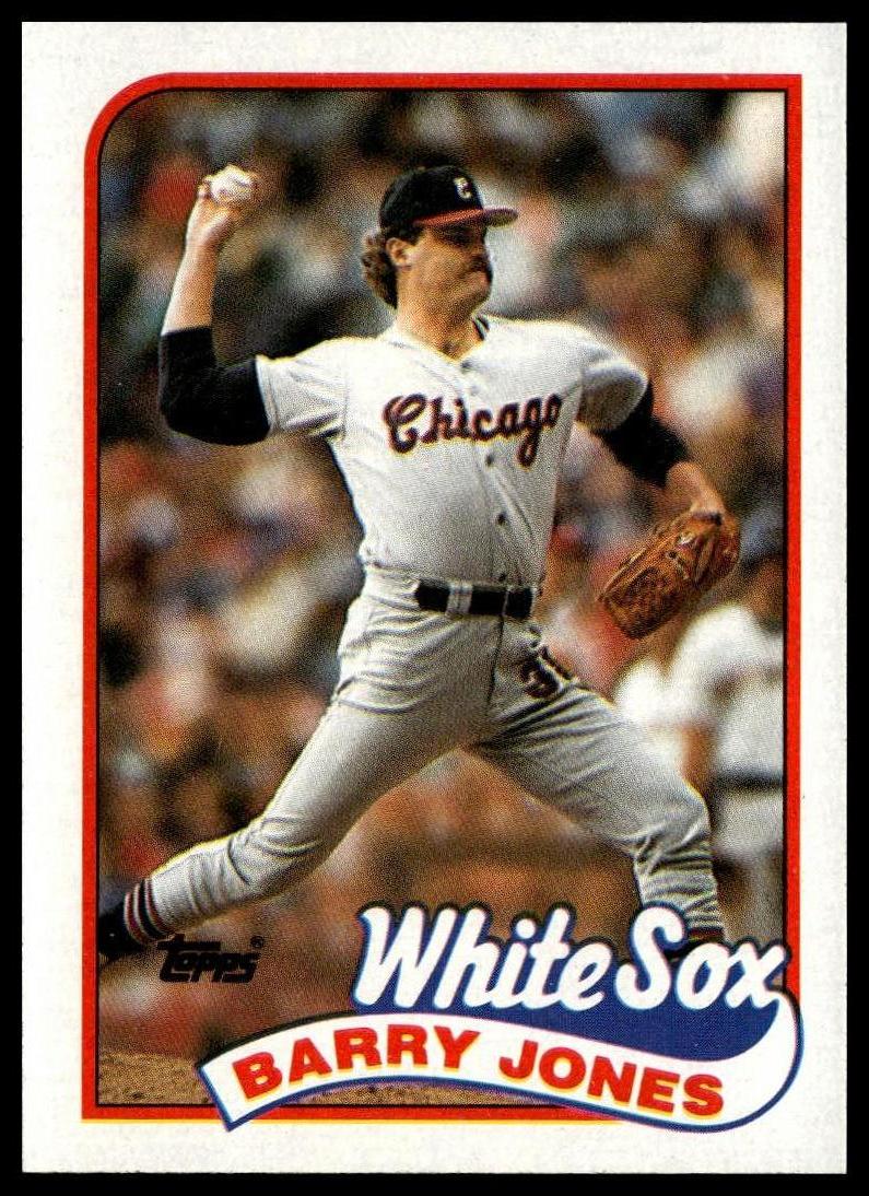 1989 Topps #539 Barry Jones