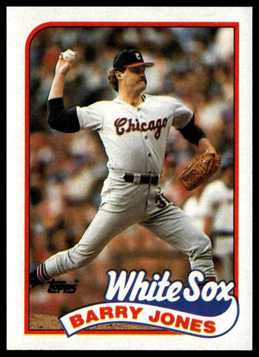 1989 Topps #539 Barry Jones