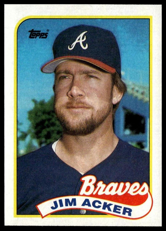 1989 Topps #244 Jim Acker