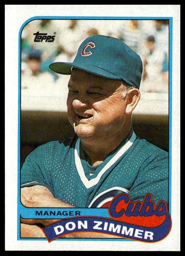 1989 Topps #134 Don Zimmer