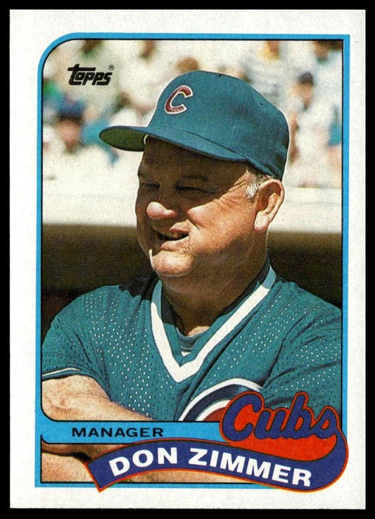 1989 Topps #134 Don Zimmer