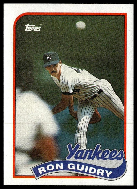 1989 Topps #255 Ron Guidry