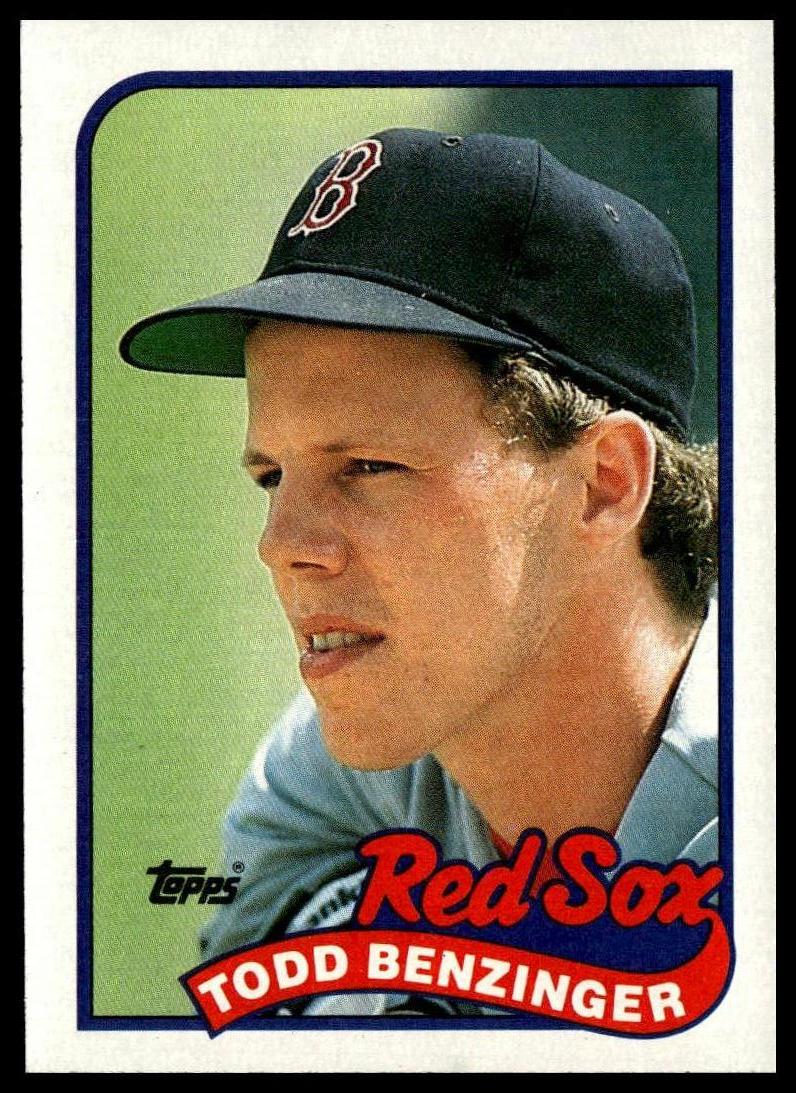 1989 Topps #493 Todd Benzinger